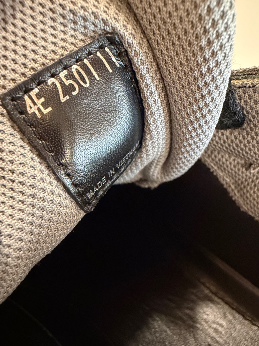 Prada Men's Dark Brown and Black Suede Mesh Sneakers - Picture 15 of 15